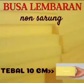 BUSA LEMBARAN Tebal 10CM /14CM ( TANPA SARUNG)
