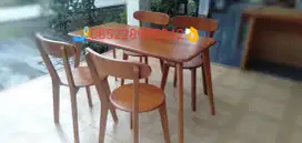 ready set kursi makan cafe lengkung