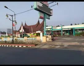 Lahan komersil exs resto mainroad jl nasional Cianjur-Cipanas jual cpt