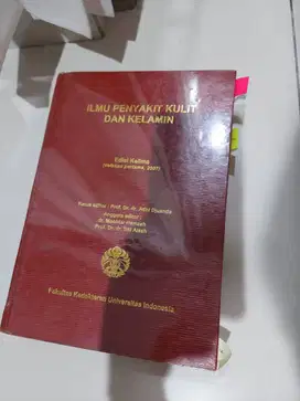 Buku kedokteran ilmu ajar kulit dan kelamin UI edisi kelima