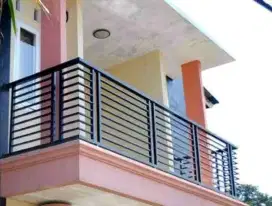 Pengaman balkon realing tangga