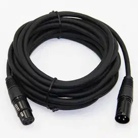 kabel mic XLR female 3 pin to male 3 pin 3 METER