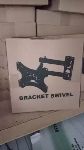 Breket swivel tV LCD/led 19-43+pasang