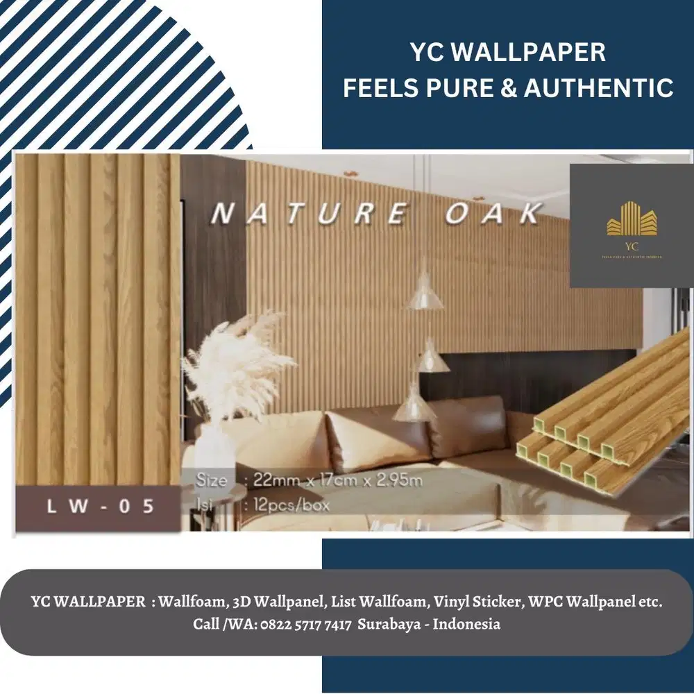 WPC Wallpanel Berkwalitas Berkwalitas LW 05