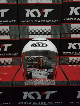 Helm KYT Kyoto R Solid White Size M-L-XL-XXL