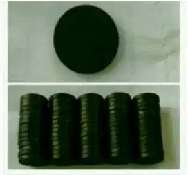 Magnet kulkas koin ferrit