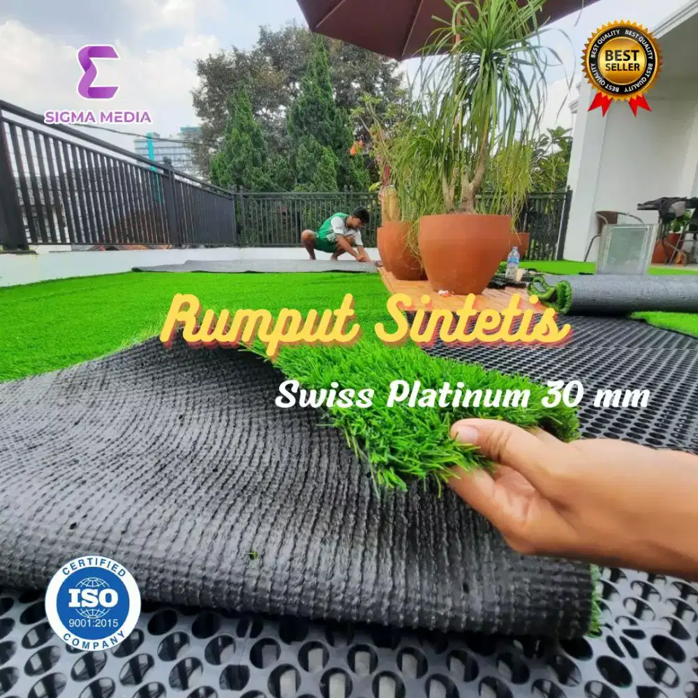 Jual Rumput Sintetis Tipe Swiss Platinum 3 cm