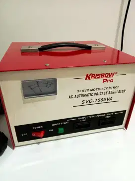 Dijual Stavolt Krisbow Pro 1500VA