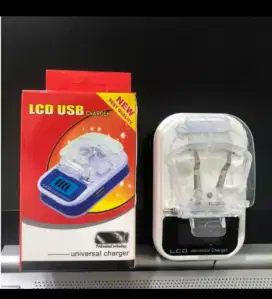 LCD USB Charger Dekstop Universal Charger