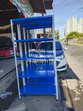 Rak besi siku rak buku serbaguna