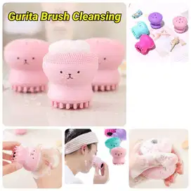 Sikat Pembersih Wajah Gurita Silikon Facial Brush