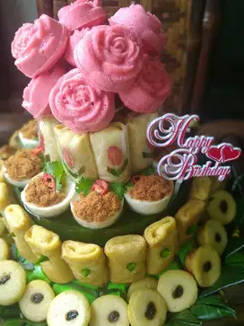 Tumpeng kue, Aneka kue Tradisional, Tumpeng ultah