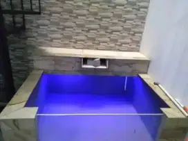Tukang kolam ikan koi minimalis