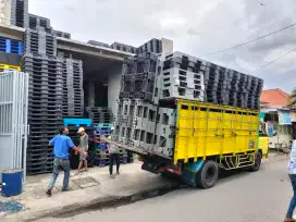 Pallet plastik baru dan bekas ready