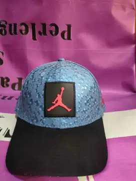 Topi Trucker Snapback Cap Nike Air Jordan NY