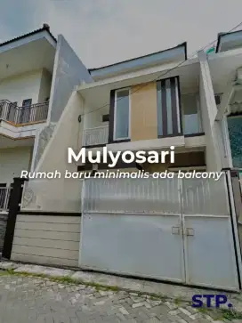DIJUAL RUMAH 2 LANTAI MULYOSARI ADA BALKON MURAH