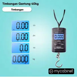 Timbangan Gantung Taffware 40KG Timbangan Koper Timbangan Laundry