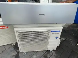 AC panasonic inverter 1 PK plus pasang garansi 6 bulan dingin istimewa