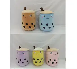 Boneka bantal minuman cute Boba SP Bordir rasa manis merk seulgi ori