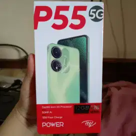 Itel P55 5G (6/128GB)NEW-Segel-Garansi Resmi