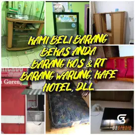 Saya beli lagi barang bekas, springbed dan barang keluarga lainnya