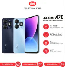 Itel a70. Bisa cicil dan paylater
