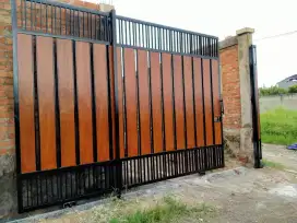 Pintu garari rumah pintu gerbang rumah lisplang grc