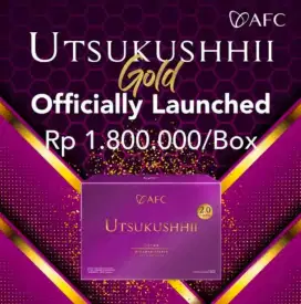 Utsukushi Gold Detox Asli AFC Japan