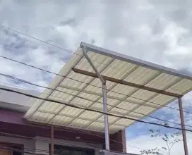 Kanopi alderon rongga, kanopi murah depok #340