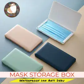 Kotak penyimpanan masker, kotak masker, mask storage box