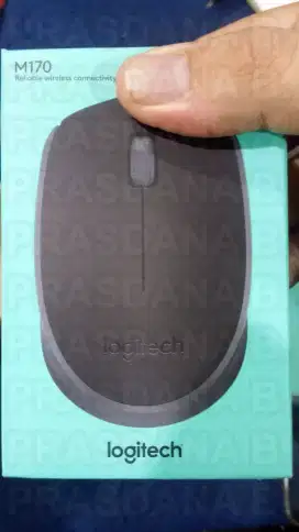 Logitech M170 - Mouse wireless - Baterai sdh termasuk