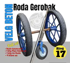 Roda Gerobak Dorong VELG BETON