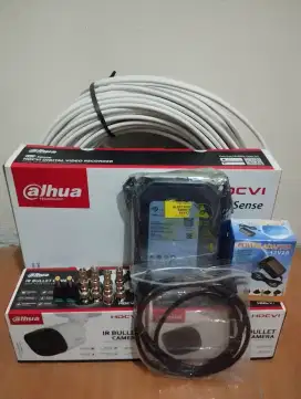 PAKET PASANG CCTV Dahua, Hilook, Hikvision