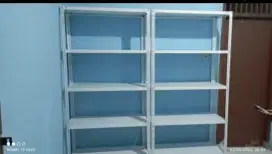 Rak besi 5 dan 4 susun 100x40x200cm 
Bayar ditempat.Tebal.Ready.Depok