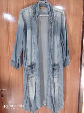 Jubah Denim Wanita