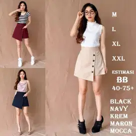 Korean mini skirt / rok celana / Rok wanita