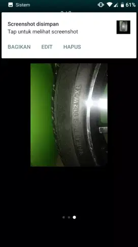 Velg dan ban bekas fortuner R 22