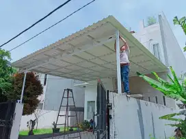 Kanopi alderon rongga, kanopi alderon twinwall minimalis#540#
