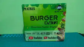 Set Top Box Tv Digital Matrix Burger Komplit