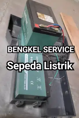 Battrei sepeda listrik service sparepart bergaransi