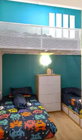 Mezzanine untuk kamar anak