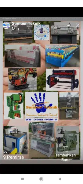 Mesin tekuk plat / bending plat ready stock.30ton