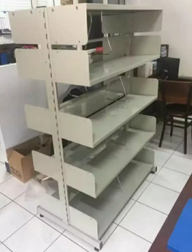 Rak Buku perpustakaan Alba