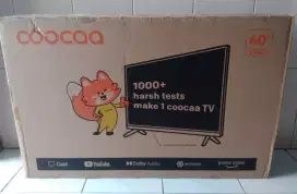 Coocaa 40 inch Smart tv Unit baru