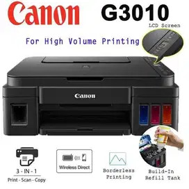 Canon G3010 - all in one WiFi direct (sangat hemat&praktis)