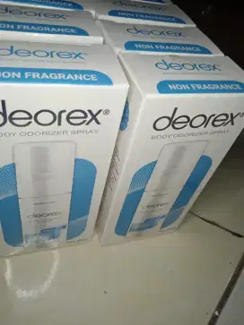 DEOREX SPRAY MENGATASI BAU BADAN DAN KERINGAT BERLEBIH