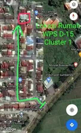 Rumah murah, dekat kota & siap Huni Tipe 100/120 di WPS