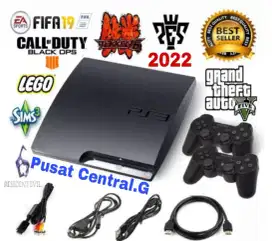 Playstation3 slim 500gb complit ful game terbaru garansi