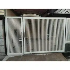 Pintu pagar minimalis mewah dan modern
