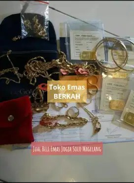 Jual Beli Emas Perhiasan Gelang Cincin Antam UBS Dinar Segala Kondisi